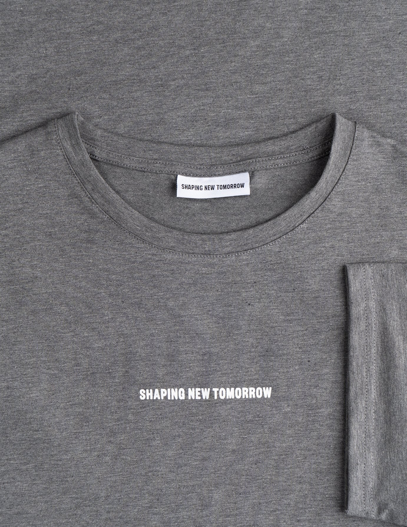 Supima Autograph T-shirt Dark Grey